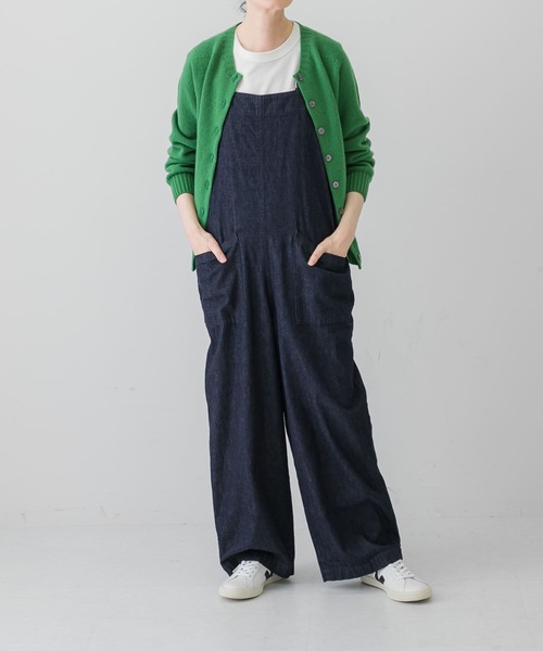 かぐれ（カグレ）の「デニムサロペット（サロペット/オーバーオール