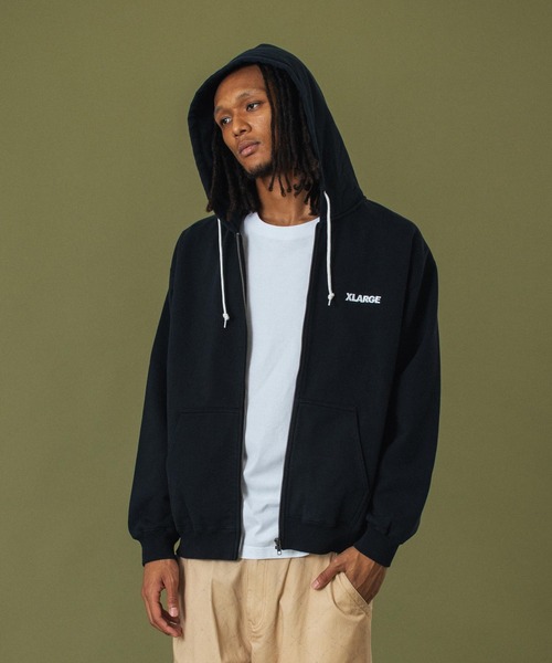 XLARGE（エクストララージ）の「STANDARD LOGO ZIP HOODED SWEATSHIRT