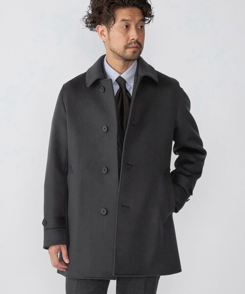 SHIPS（シップス）の「SHIPS: メリノウール 無地 ダブルフェイス