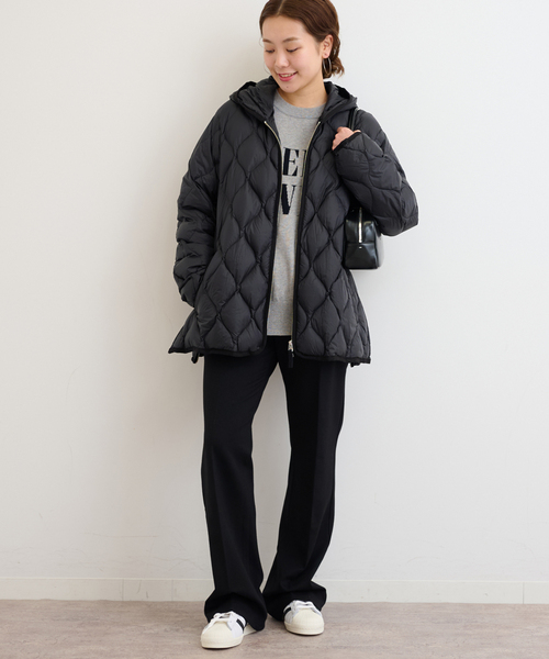 別注【TAION / タイオン】 フードダウンコート（ダウンジャケット