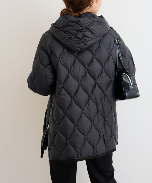 別注【TAION / タイオン】 フードダウンコート（ダウンジャケット