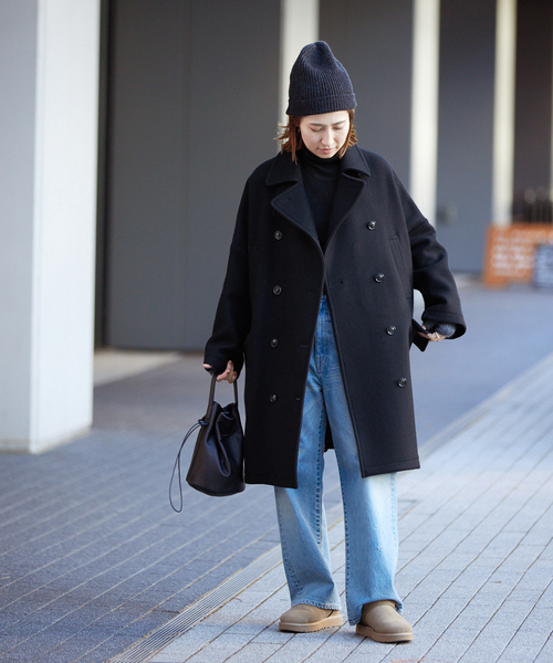 FRAMeWORK（フレームワーク）の「≪追加≫ロングPコート（ピーコート