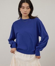 ADAM ET ROPE'｜アダムエロペ（レディース）のニット/セーター（ブルー