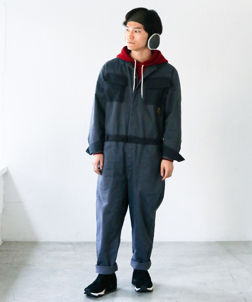 ジャーマンクロス×リップストップジャンプスーツ | ジムマスター（gym