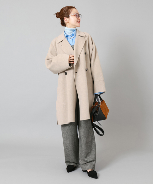 IENA（イエナ）の「スーパー160ダブルフェイス オーバーコート（その他