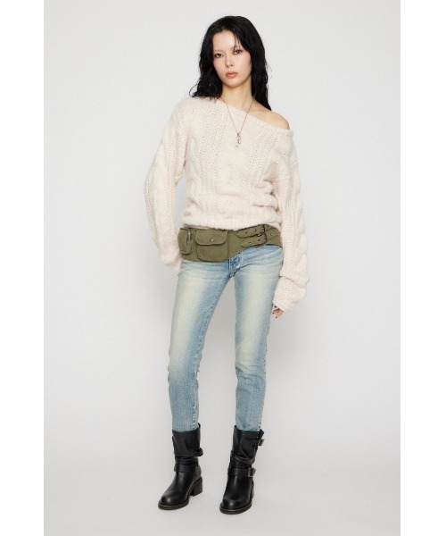 CLASSIC LOW WAIST SKINNY デニム（デニムパンツ）｜LAGUA GEM