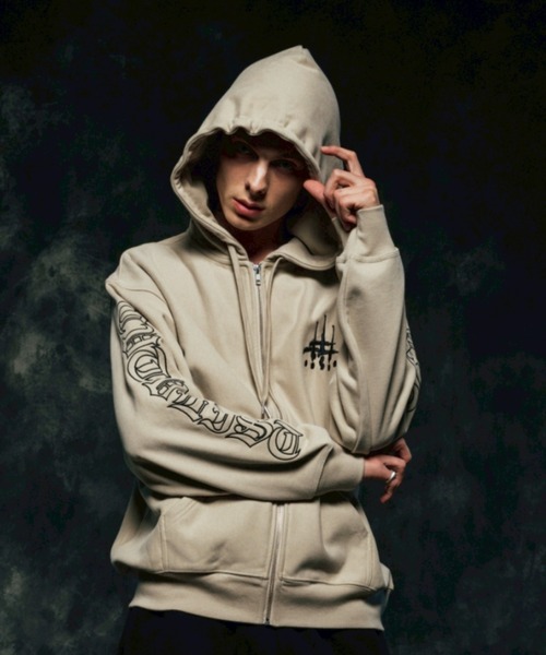 CVTVLIST/カタリスト/別注multi cross usual zip hoodie（パーカー