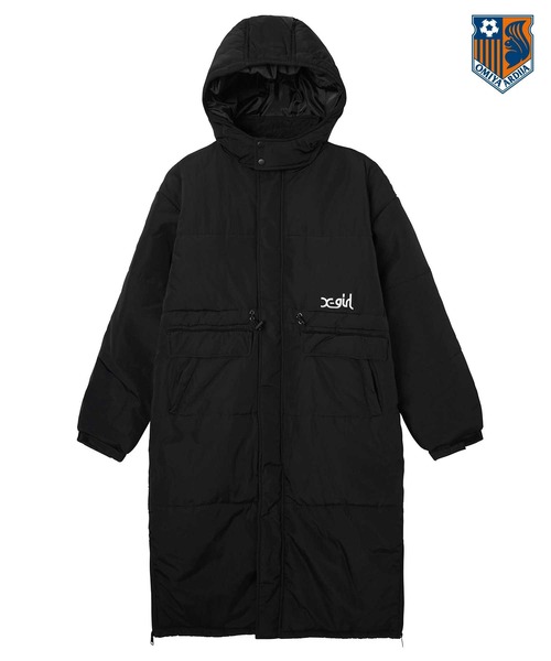 X-girl（エックスガール）の「WEリーグ|O AV BENCH COAT/大宮