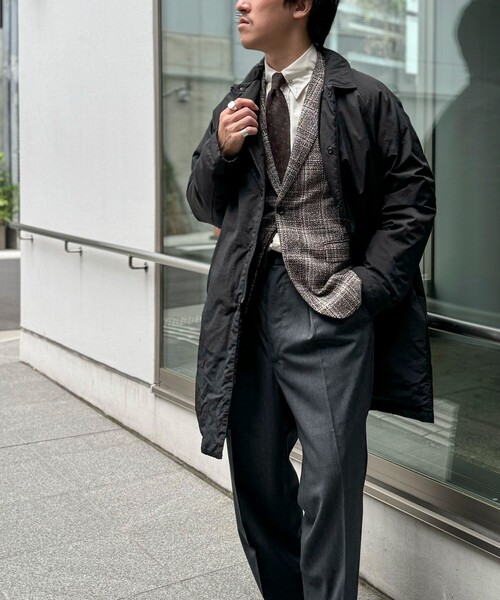 セール】【TAION/タイオン】別注ダウンステンカラーコート（ダウン