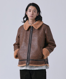 ムートン フライトジャケット」に該当するメンズファッション通販