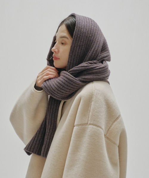 TODAYFUL（トゥデイフル）の「Rib Knit Muffler（マフラー）」 - WEAR