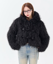 andwang（アンドワン）の「Petit Fur Duffle Coat（ダッフルコート