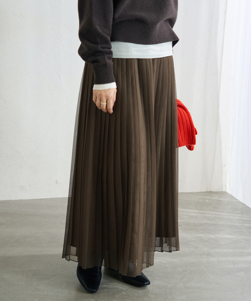 セール】シアープリーツスカート（スカート）｜IENA（イエナ）の