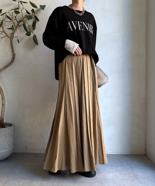 パネルプリーツスカート（スカート）｜DouDou（ドゥドゥ）の