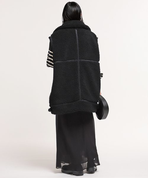 セール】【KURO/クロ】ボア B3 ベスト（ブルゾン）｜KURO（クロ）の