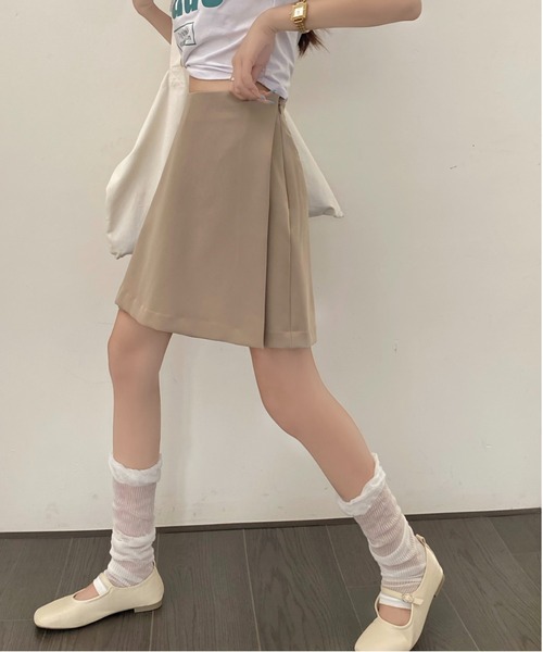 巻きスカート風レイヤードスカパン（その他パンツ）｜DIAVEL