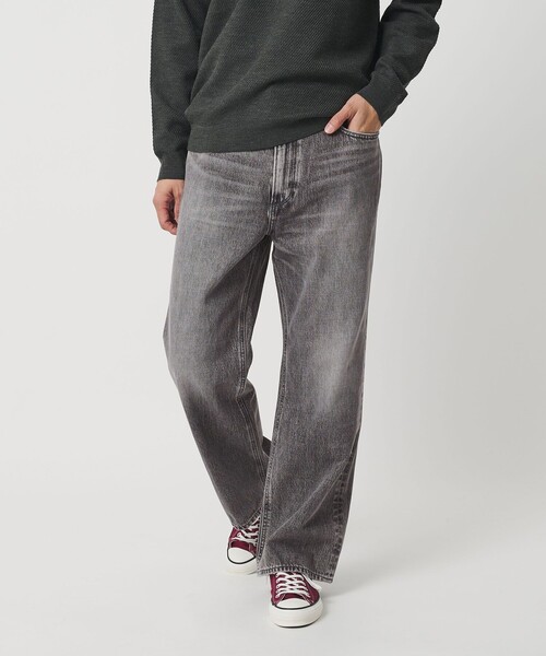 セール】ハイフェード ニュアンス フレア 5P デニムパンツ NO.7