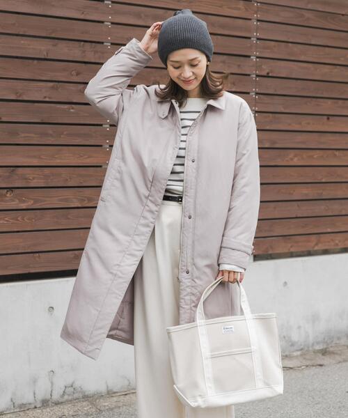 セール】ステッチレスライトダウンロングコート（ダウンジャケット