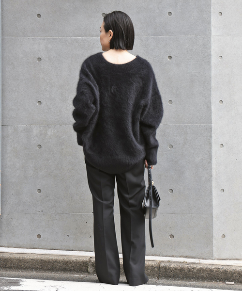 AP STUDIO（エーピーストゥディオ）の「フォックスカシミヤVネックプル