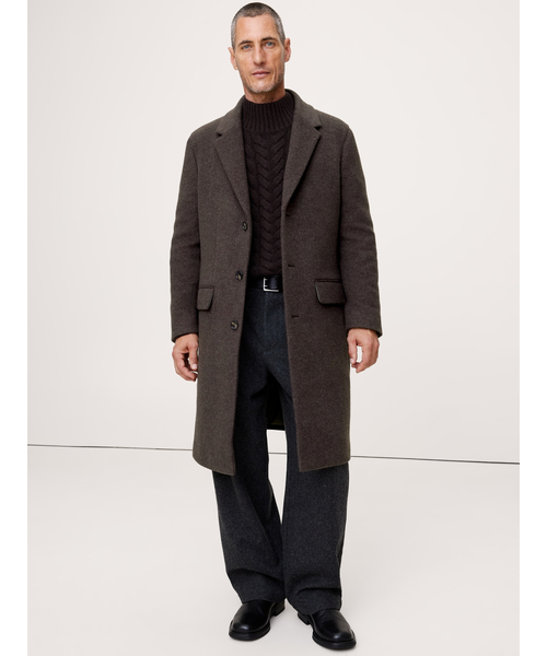 セール】イタリアン メルトン トップコート（チェスターコート