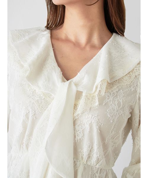 Sustainableバリエーションフリルブラウス（シャツ/ブラウス）｜SNIDEL