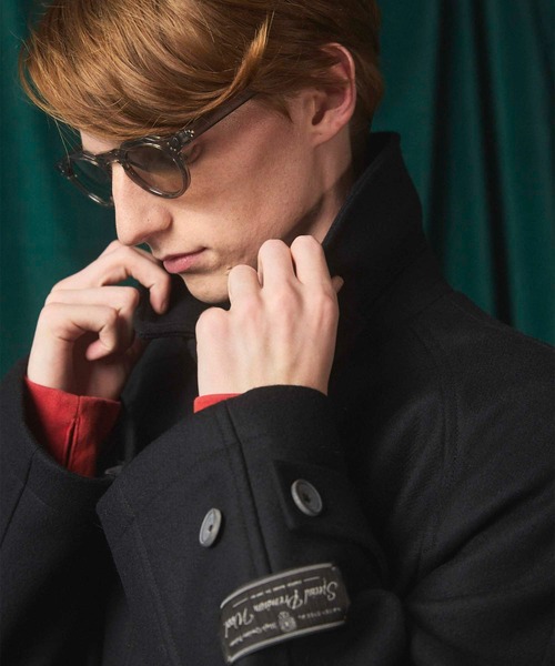 UNISEX》Super140s Prime-Over Melton Balmachan Coat/プライム