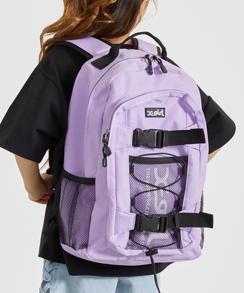 X-girl Stages（エックスガールステージス）の「ロゴチャームつき