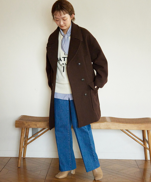 SLOBE IENA T/WメルトンビックPコート