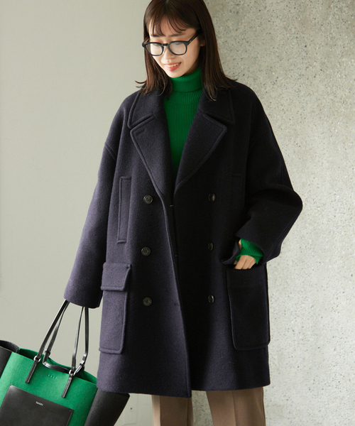 SLOBE IENA（スローブイエナ）の「T/WメルトンビックPコート