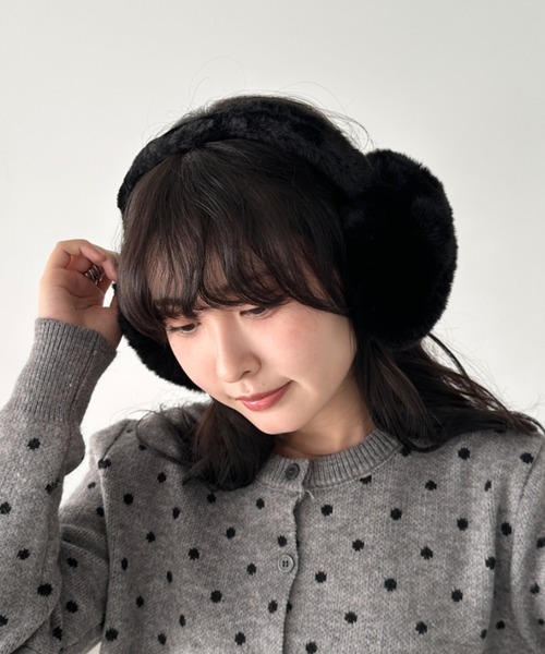 セール】フェイクファーイヤーマフ（イヤーマフ）｜CLEA（クレア）の