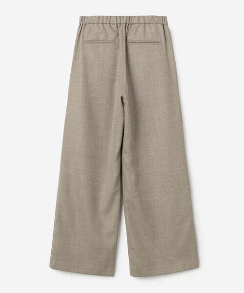 MORRIS & SONS | ウールサキソニー ワイドイージーパンツ WOMEN