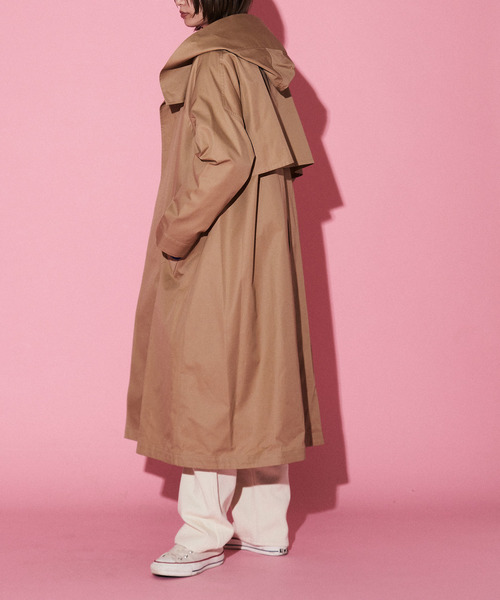 CONVERSE TOKYO（コンバーストウキョウ）の「フードロングコート