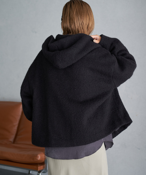 plage（プラージュ）の「Shaggy Hoodie コート（その他アウター）」 - WEAR