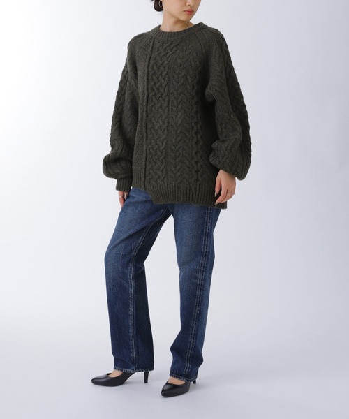 THE SHINZONE（ザ シンゾーン）の「THE SHINZONE LINK CABLE KNIT