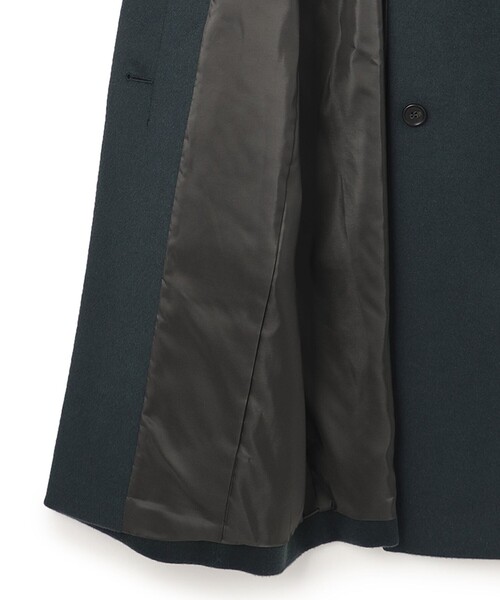 セール】ウールカシミヤビーバー ノーカラー コート（ノーカラーコート