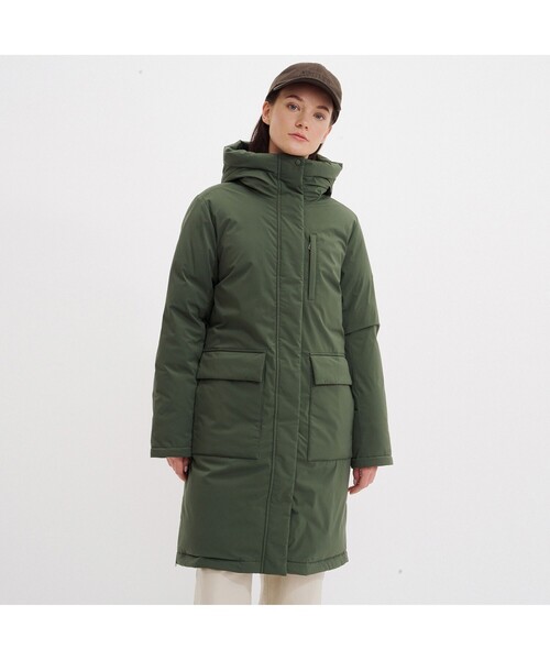 AIGLE（エーグル）の「撥水 ロングダウンジャケット（ダウンジャケット