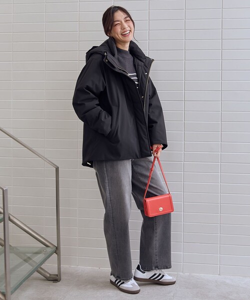 セール】撥水フーデットダウンコート（ダウンジャケット/コート）｜ANY