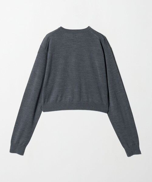セール】＜6(ROKU)＞ウール クロップド カーディガン（カーディガン