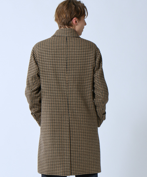 ABAHOUSE（アバハウス）の「ガンクラブチェックステンカラーコート