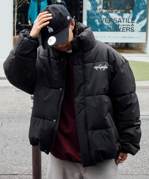 Mark Gonzales/マークゴンザレス MONO-MART別注 ロゴ刺繍 オーバー