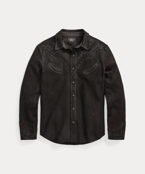 RRL（ダブル アール エル）の「シープスキン ウエスタン シャツ