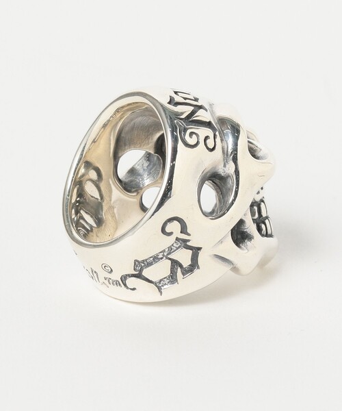 セール】R303 - Nomad Master Skull Ring Limited（リング）｜BILL