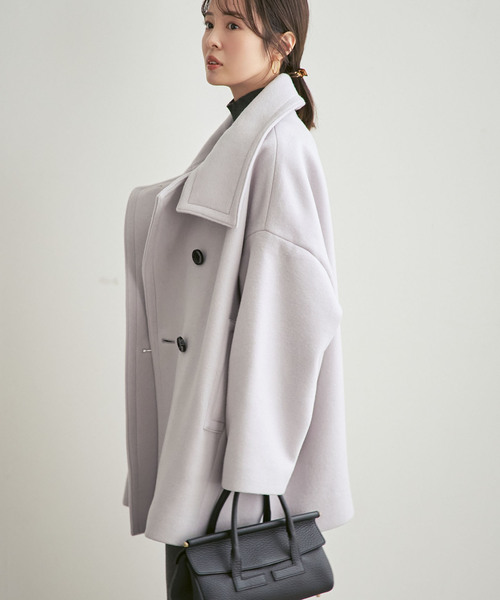 Noble（ノーブル）の「《追加・WEB限定カラー》スタンドカラーオーバー