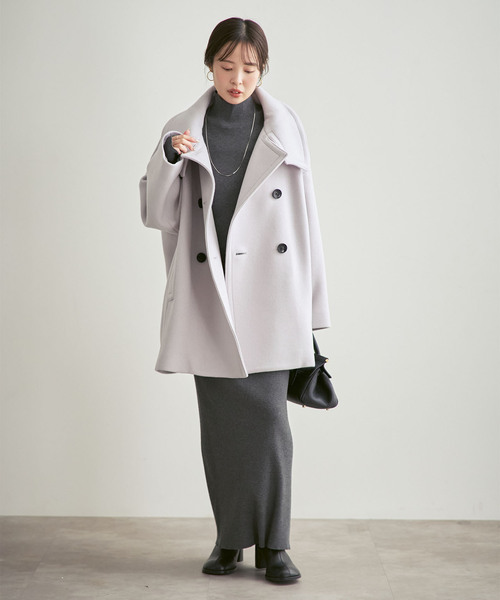 Noble（ノーブル）の「《追加・WEB限定カラー》スタンドカラーオーバー