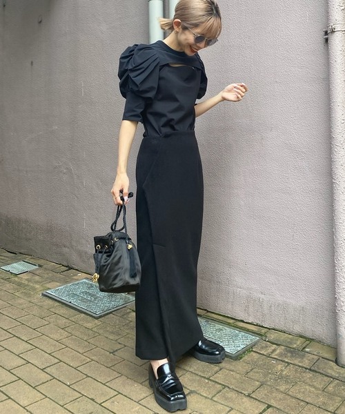 Ameri（アメリ）の「3WAY PUFF LAYERED TOP（シャツ/ブラウス）」 - WEAR