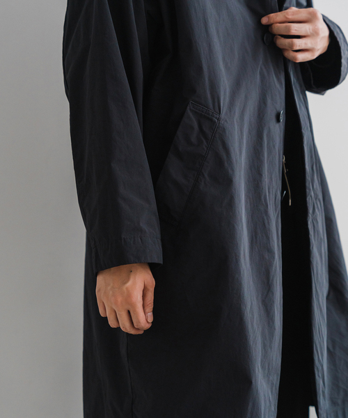 ATON（エイトン）の「【ATON / エイトン】別注 AIR WHEATHER BALMACAAN