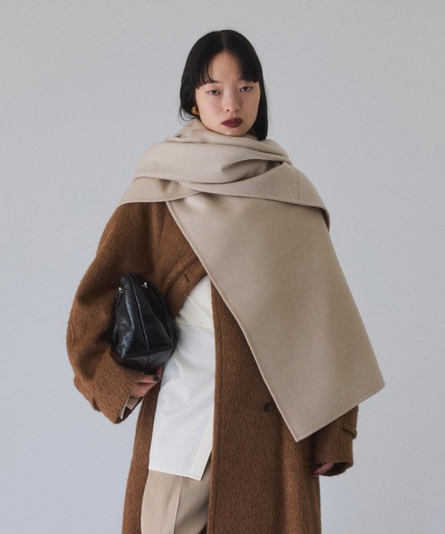 セール】カシミアブレンドポンチョストール（ストール/ショール