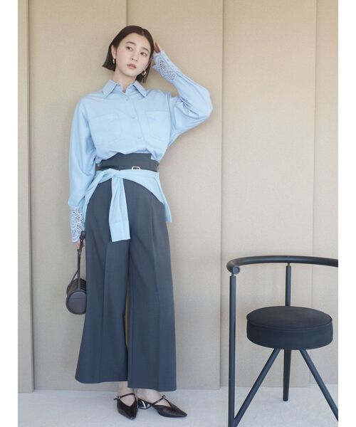 セール】レースカフスシャツ（シャツ/ブラウス）｜LAGUNAMOON（ラグナ