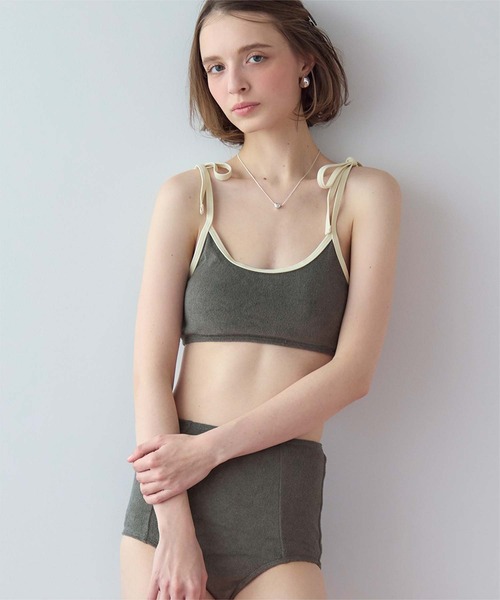 パイル素材パイピングビキニ/水着（水着）｜SEA DRESS（シードレス）の