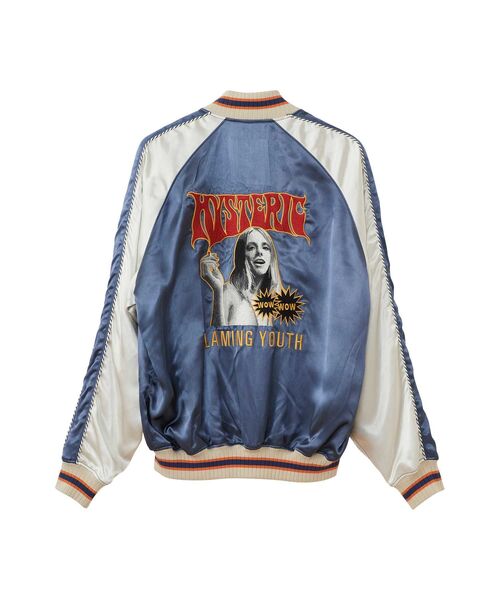 FLAMING YOUTH刺繍 スカジャン（ブルゾン）｜HYSTERIC GLAMOUR